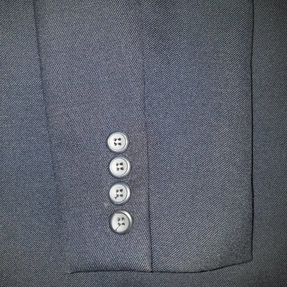 Pendleton Navy Blue One Button Wool Blazer - image 5